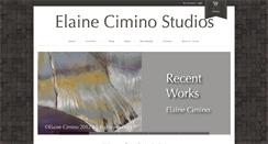 Desktop Screenshot of elaineciminostudios.com